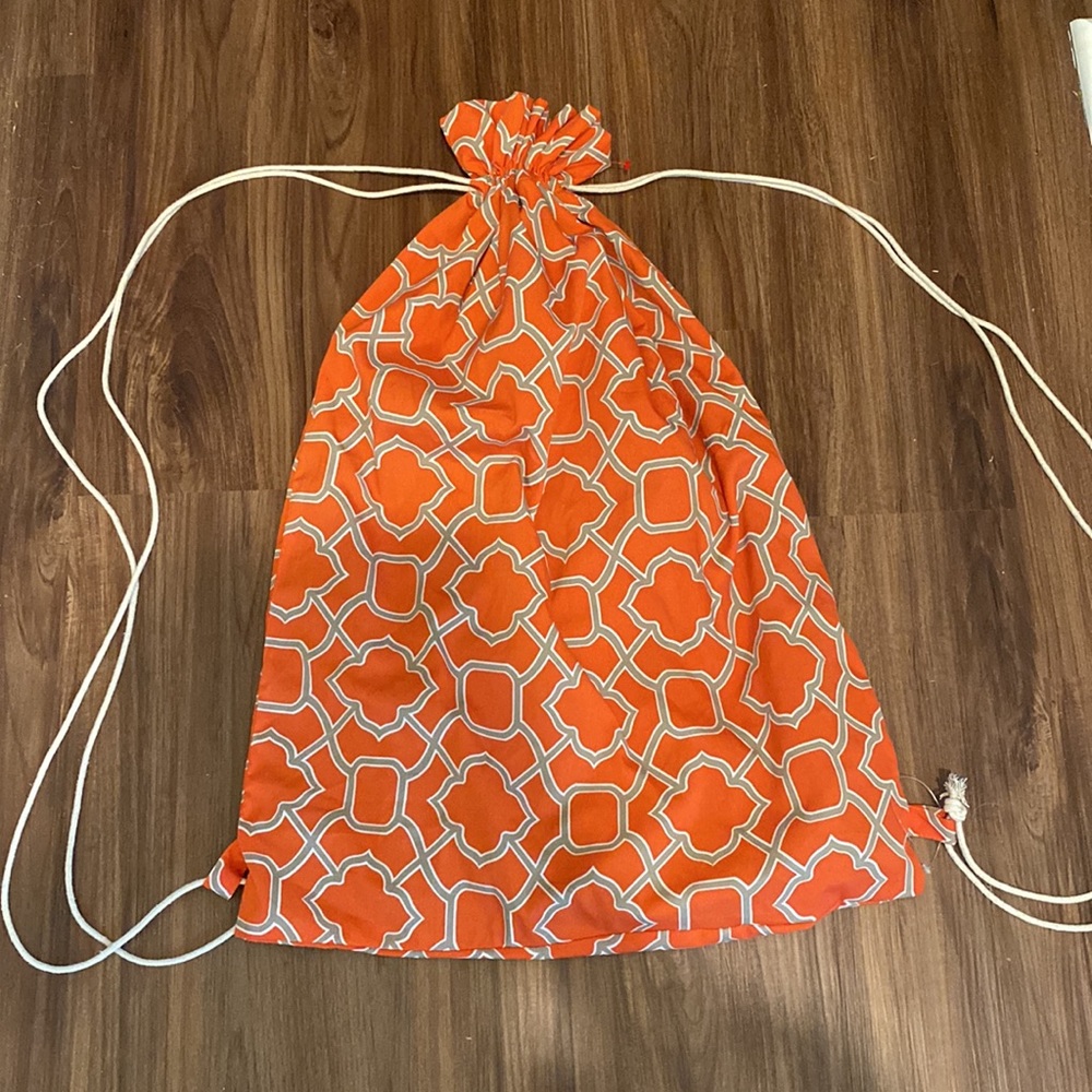 tie bag laundry, tote, overnight